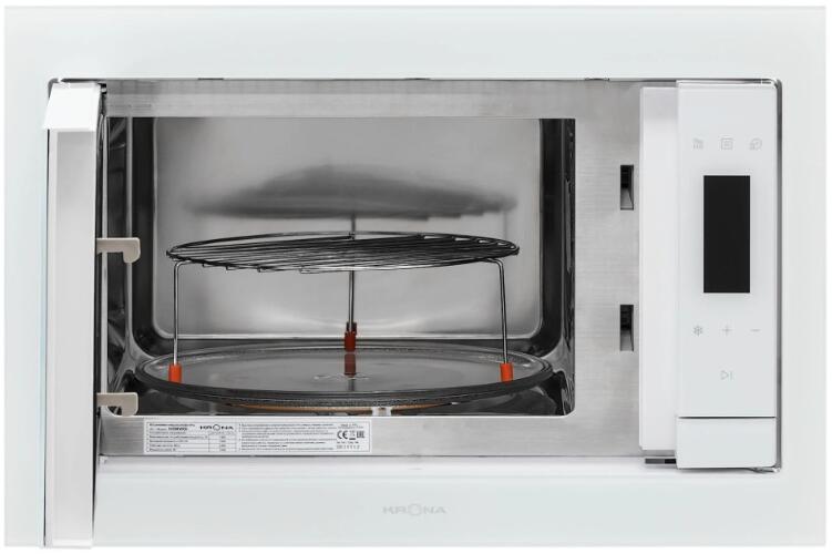 Встраиваемая микроволновая печь Krona ESSEN 60 WH DOTS