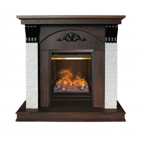 Каминокомплект RealFlame Corfino NT с очагом 3D Olympic