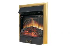 Каминокомплект Royal Flame Dublin RUSTIC (Разборный) с очагом Majestic FX M Brass дуб натуральный