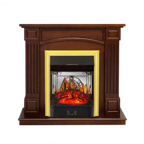 Каминокомплект Royal Flame Bradford c очагом Majestic FX M Brass