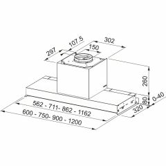 Вытяжка Franke FSTS DRIP-FREE 90 X 305.0702.607