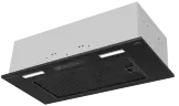 Вытяжка кухонная MEFERI INBOX60BK SENSOR COMFORT, 60 см, полновстраиваемая, черная, производительность 950 м3/ч, 3 скорости, низкий уровень шума, режимы отвод и рециркуляция, гарантия 3 года
