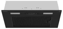 Вытяжка кухонная MEFERI INBOX60BK SENSOR COMFORT, 60 см, полновстраиваемая, черная, производительность 950 м3/ч, 3 скорости, низкий уровень шума, режимы отвод и рециркуляция, гарантия 3 года