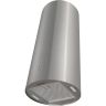Вытяжка кухонная цилиндрическая настенная MEFERI TUBE35IX ULTRA, 35 см, серая, производительность 1200 м3/ч, 3 скорости, низкий уровень шума, режимы отвод и рециркуляция, гарантия 3 года