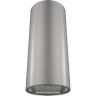 Вытяжка кухонная цилиндрическая настенная MEFERI TUBE35IX ULTRA, 35 см, серая, производительность 1200 м3/ч, 3 скорости, низкий уровень шума, режимы отвод и рециркуляция, гарантия 3 года