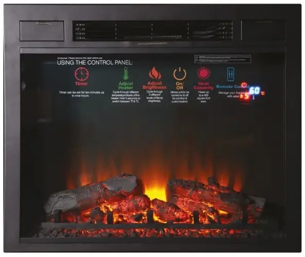 Каминокомплект Interflame Памир сланец темный дуб с очагом Sirius 30 LED FX Black