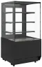 Витрина кондитерская Carboma KC70 VM 0,9-1 LIGHT, версия 2.0, 9005, холодильная