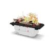 Каминокомплект Dimplex Tokyo с очагом Cassette 600 LNH-INT (с дровами) скол камня лайт