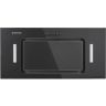 Вытяжка кухонная MEFERI INBOX60BK GLASS ULTRA, 60 см, встраиваемая, черная, стекло, производительность 900 м3/ч, 3 скорости, низкий уровень шума, режимы отвод и рециркуляция, гарантия 3 года