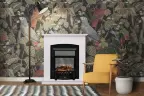 Каминокомплект Royal Flame Barcelona Белый c очагом Fobos FX M Black
