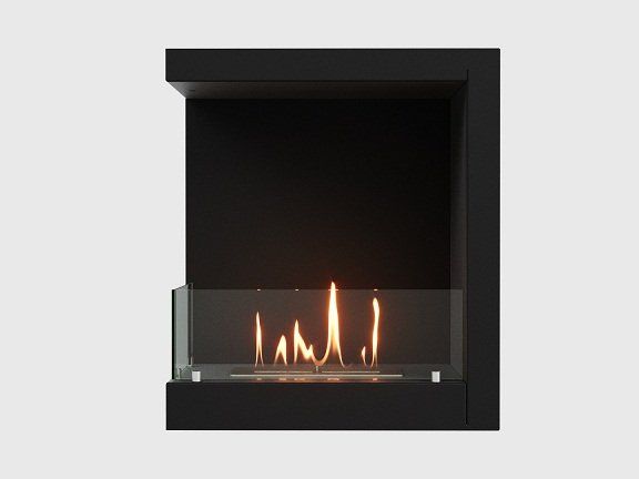 Встроенный биокамин Lux Fire Угловой 555 М