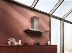 Настенная вытяжка FALMEC PLANE STEEL 120 PLUS 1200 мм STRIP LED