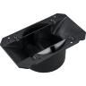 Вытяжка кухонная MEFERI INBOX60BK GLASS COMFORT, 60 см, встраиваемая, черная, стекло, производительность 950 м3/ч, 3 скорости, низкий уровень шума, режимы отвод и рециркуляция, пульт дистанционного управления, гарантия 3 года