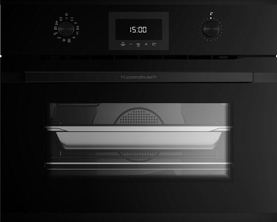 Компактный духовой шкаф Kuppersbusch CBD 6340.0 S2 Black Chrome