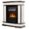 Каминокомплект Firelight Scala Classic с очагом Electrolux EFP/P-1020LS сланец скалистый белый/шпон тёмный дуб