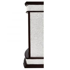 Каминокомплект Firelight Scala Classic с очагом Electrolux EFP/P-1020LS сланец скалистый белый/шпон тёмный дуб