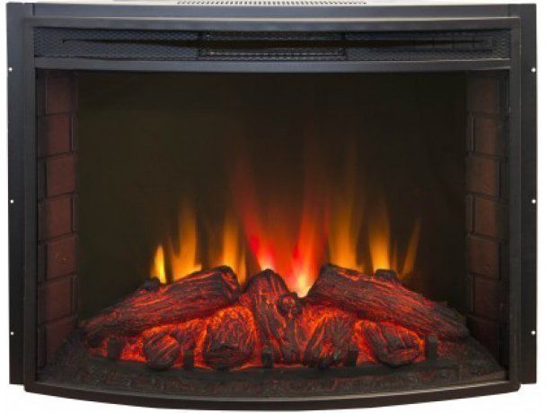 Каминокомплект RealFlame Attica 25,5 с очагом Evrika 25,5 LED