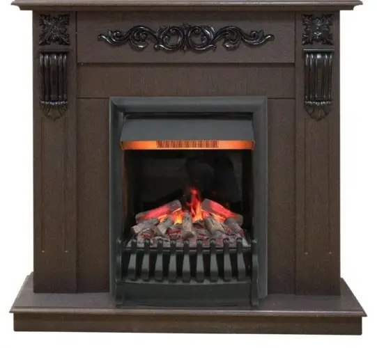Каминокомплект RealFlame Dominica STD/EUG DN с очагом 3D Oregan