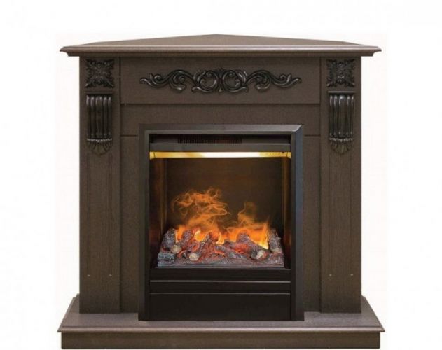 Каминокомплект RealFlame Dominica Corner STD/EUG DN с очагом 3D Olympic