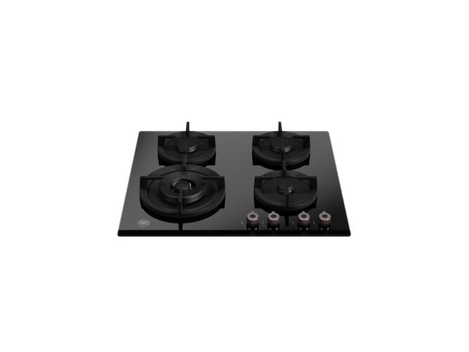 Варочная панель Bertazzoni Professional 60 см газ на стекле с боковой WOK-конфоркой, черное стекло