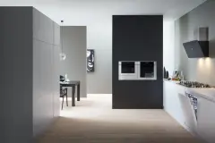 Компактный духовой шкаф Bertazzoni Modern, комбинированный с микроволновой печью, 60x45 см, нержавеющая сталь