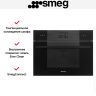 Компактный духовой шкаф с паром Smeg SO4102S3B3