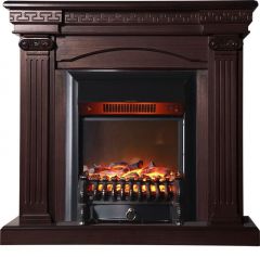 Каминокомплект Interflame Афина венге с очагом Fobos FX M Black