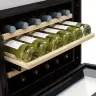 Встраиваемый винный шкаф Krona BADEN 45/24 BL
