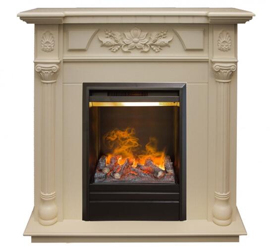 Каминокомплект RealFlame Dacota STD/EUG WT с очагом 3D Olympic