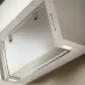 Белая настенная вытяжка FALMEC COVER 85 GLASS WHITE 850 мм