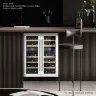 Винный шкаф Dunavox DAU-17.57DW