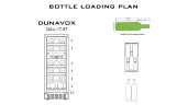Винный шкаф Dunavox DAU-17.57DW