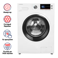 Стиральная машина c инвертором MAUNFELD MFWM148WH