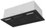 Вытяжка кухонная MEFERI INBOX52BK SENSOR COMFORT, 52 см, встраиваемая, черная, производительность 950 м3/ч, 3 скорости, низкий уровень шума, режимы отвод и циркуляция, сенсорное управление, пульт дистанционного управления, гарантия 3 года