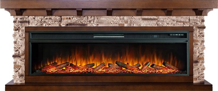 Каминокомплект Royal Flame Chalet 60 с очагом Vision 60 LOG LED