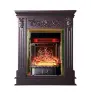 Каминокомплект Interflame Берта Люкс с очагом Majestic FX M Brass темный дуб
