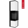 Печь Kratki PRO TORA/L 8 кВт, белое стекло