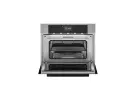 Компактный духовой шкаф Bertazzoni Modern, комбинированный с пароваркой, 60x45 см, цинк