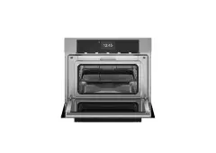 Компактный духовой шкаф Bertazzoni Modern, комбинированный с пароваркой, 60x45 см, цинк