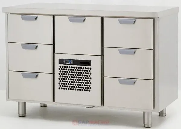 Стол холодильный Happy Chef TC GH 3-CBR-3, для хранения продуктов