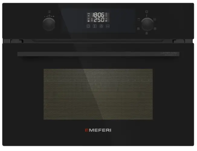 Духовой шкаф электрический MEFERI MEO607BK MICROWAVE