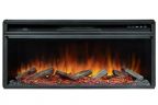 Каминокомплект Royal Flame Ellipse с очагом Vision 42 LOG LED белый с черным