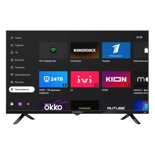 32" Телевизор MAUNFELD MLT32HSX02, HD, Яндекс TV