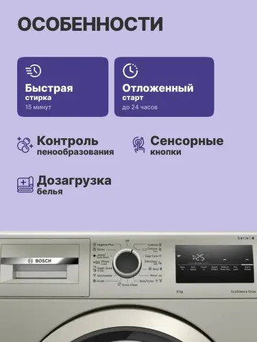 Стиральная машина BOSCH WAN2420XME