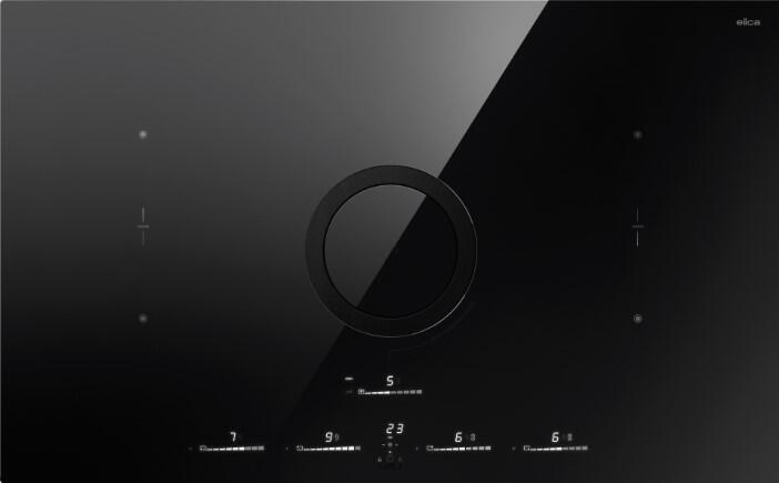 Варочная панель с вытяжкой Elica SWITCH GLOW EVO BL/A/83
