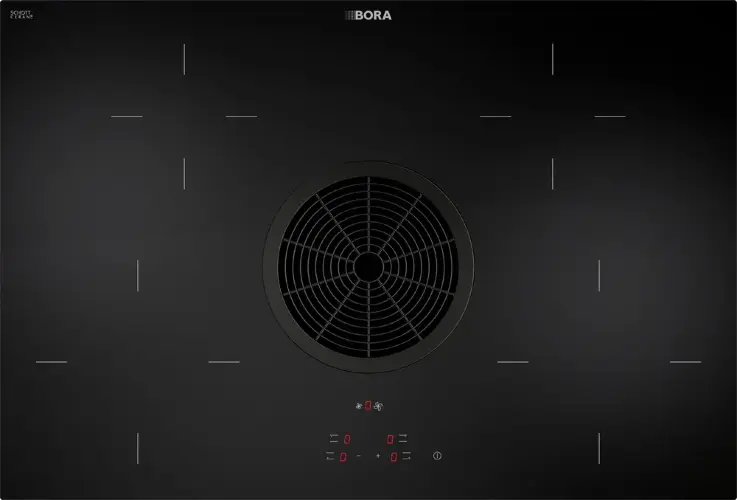Cтеклокерамическая варочная панель Hyper с встроенной вытяжкой (отвод воздуха) BORA BHA