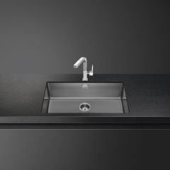 Мойка Smeg Mira VSTR71DKX темная нержавеющая сталь