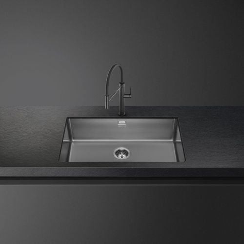 Мойка Smeg Mira VSTR71DKX темная нержавеющая сталь