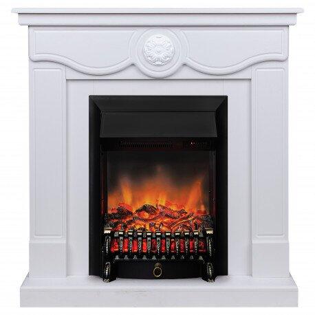 Каминокомплект RealFlame Aurora WT с очагом Fobos Lux Black S