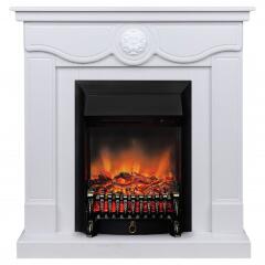 Каминокомплект RealFlame Aurora WT с очагом Fobos Lux Black S